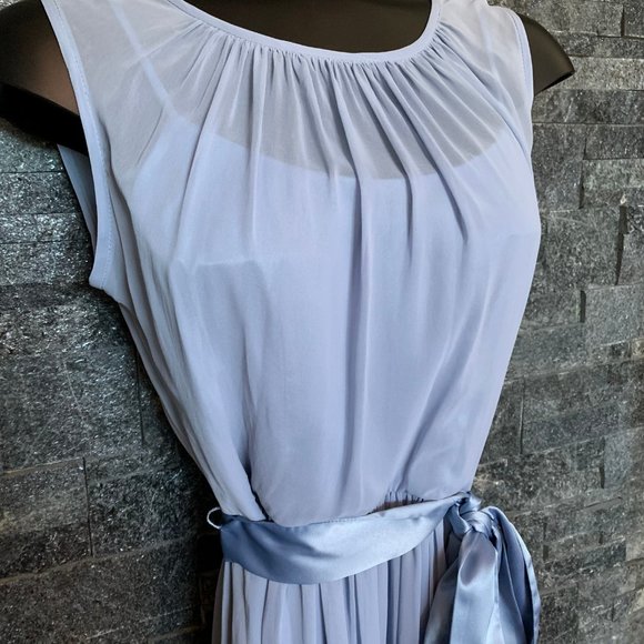 After Six bridesmaid Dress in Windsor Blue - Picture 4 of 9